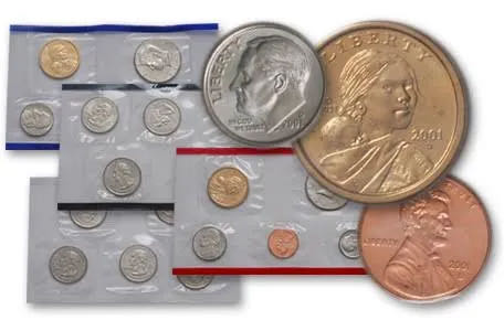 2001 United States Mint Uncirculated Coin Set 2001  coin collectible - Main Image 2