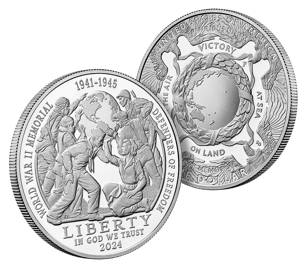 Greatest Generation 2024 Proof Silver Dollar  coin collectible - Main Image 3