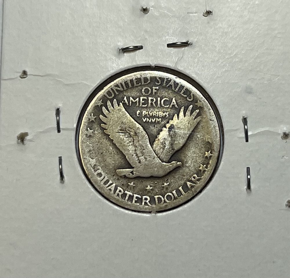 Quarter Dollar Standing Liberty 1927  coin collectible - Main Image 2