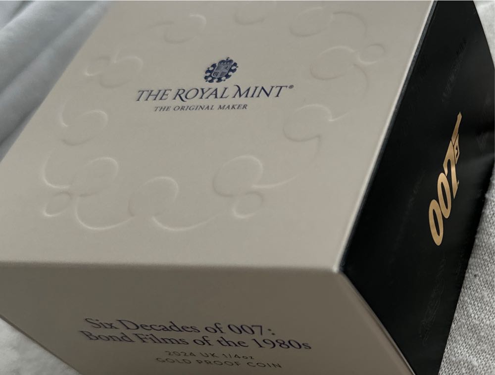 Six Decades Of 007: Bond Films Of The 1980’s  coin collectible [Barcode 5026177657392] - Main Image 3