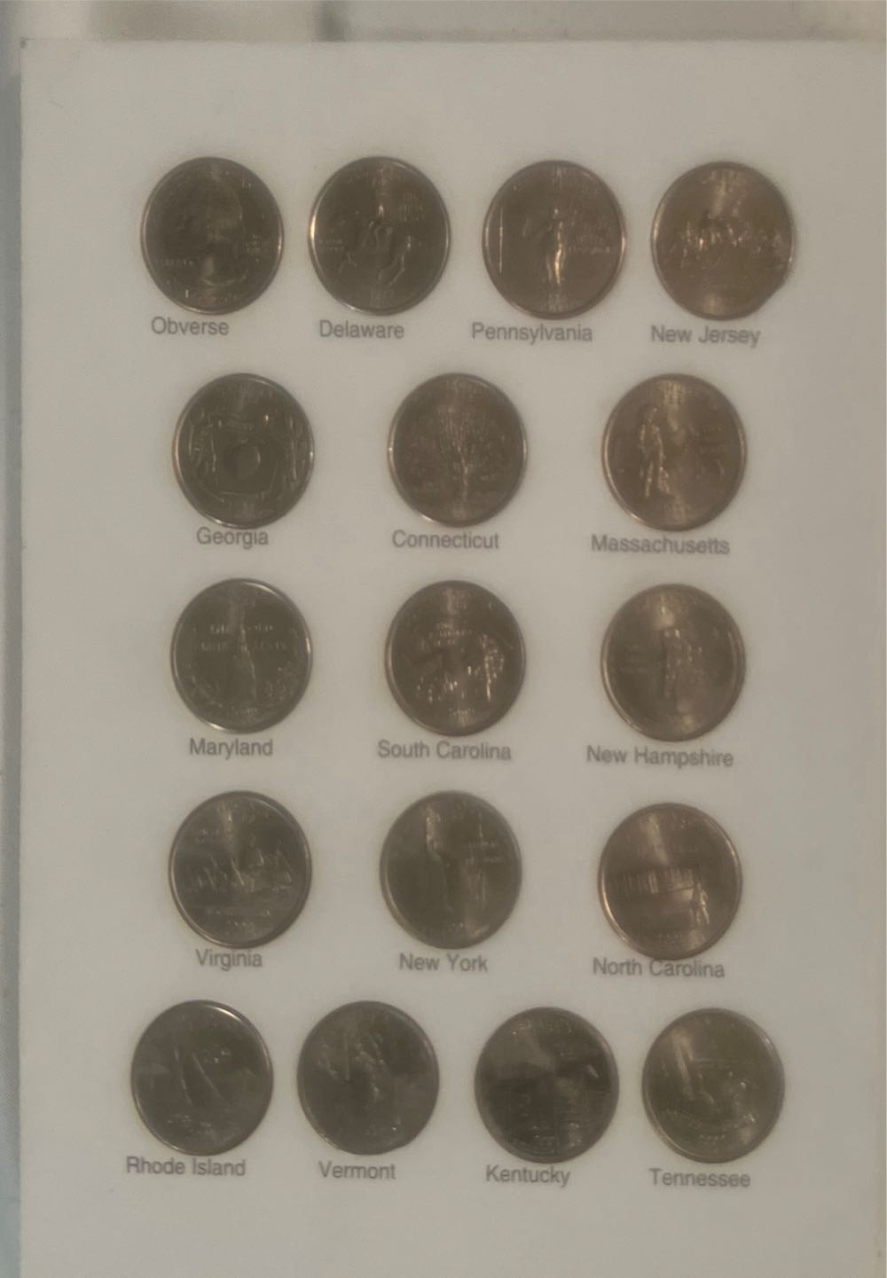 Fifty State. Commemoratvie Quarter Set  coin collectible - Main Image 2