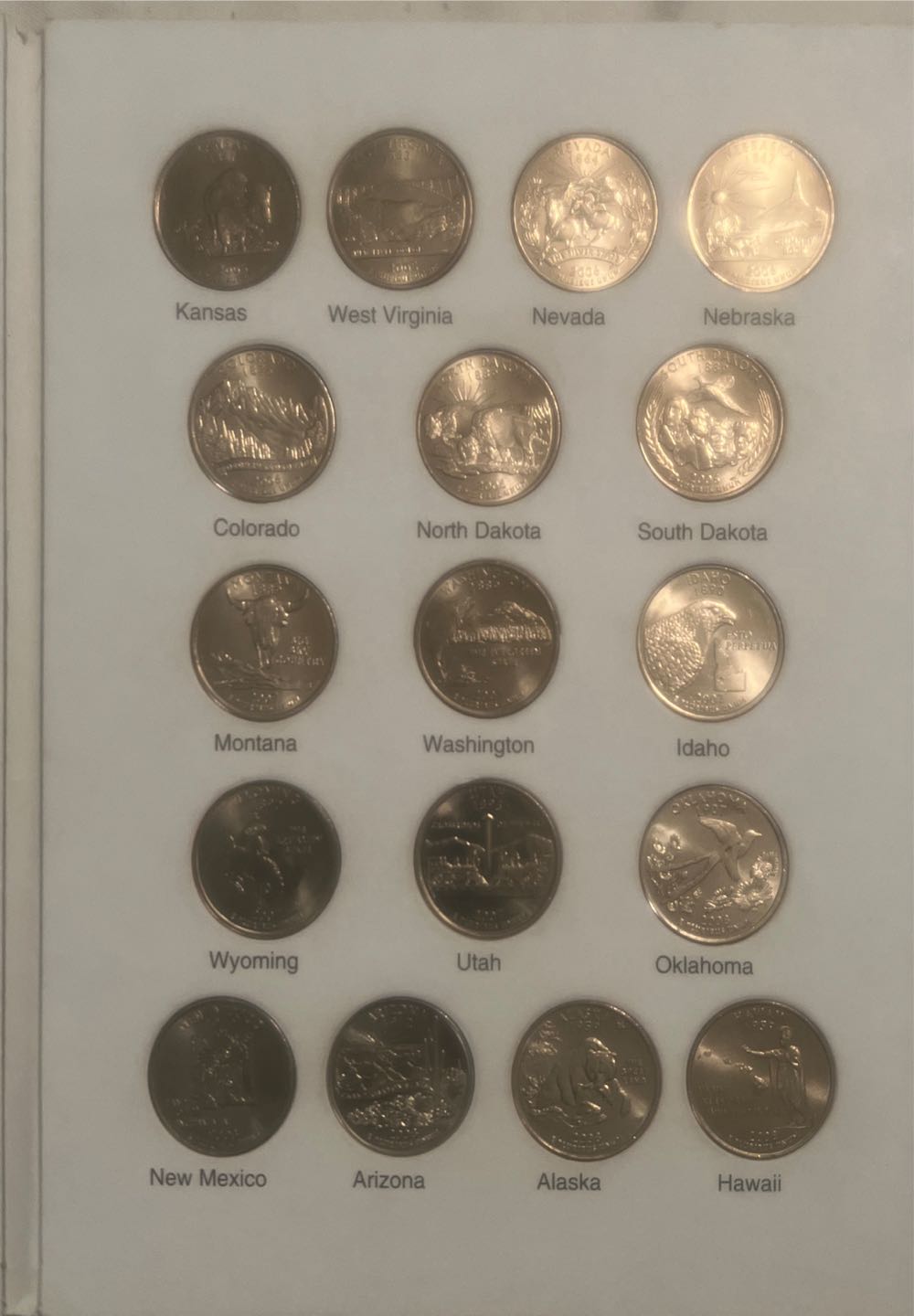 Fifty State. Commemoratvie Quarter Set  coin collectible - Main Image 4