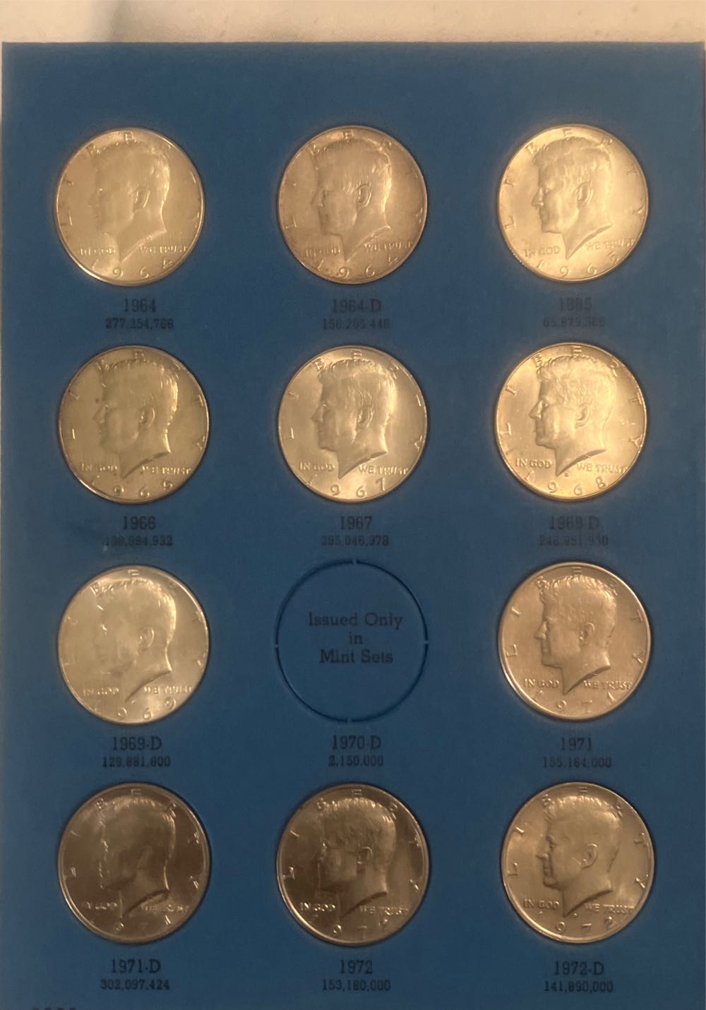 Kennedy Half Dollars Collection Starting 1964  coin collectible - Main Image 2