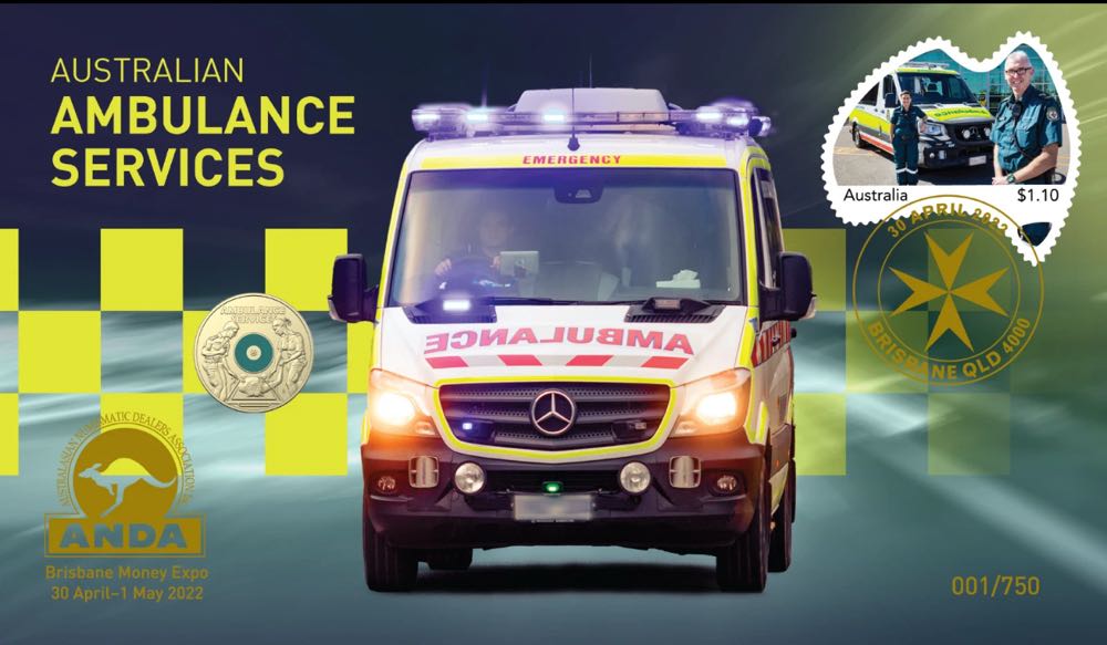 $2 2021C | Ambulance  coin collectible - Main Image 3