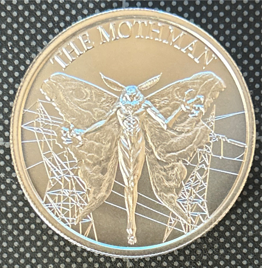 Mythical Creatures Mothman coin collectible - Main Image 1
