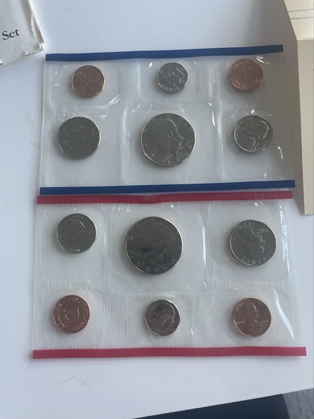 1988 Uncirulated Coin Set  coin collectible - Main Image 2