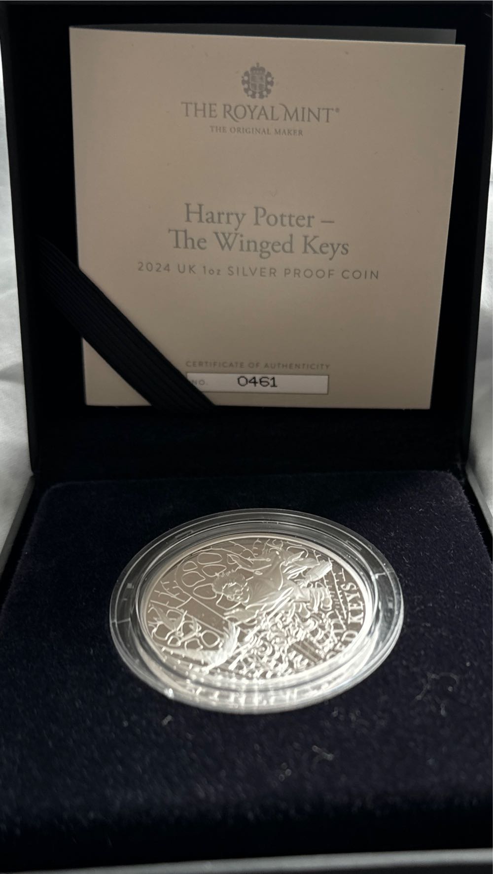 Harry Potter The Winged Keys  coin collectible [Barcode 5026177690207] - Main Image 2