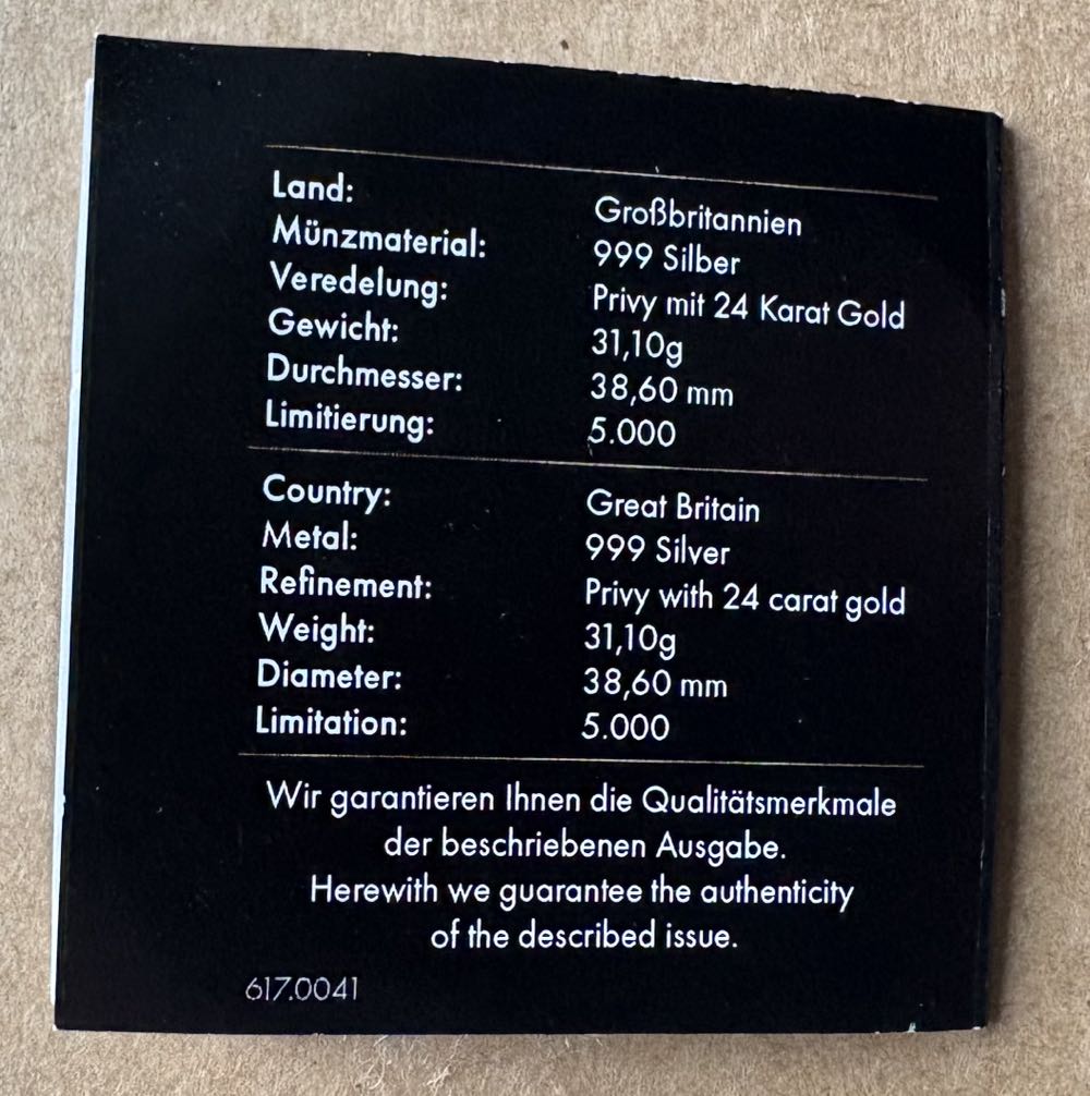 2020 Britannia - Unity Privy  coin collectible - Main Image 4