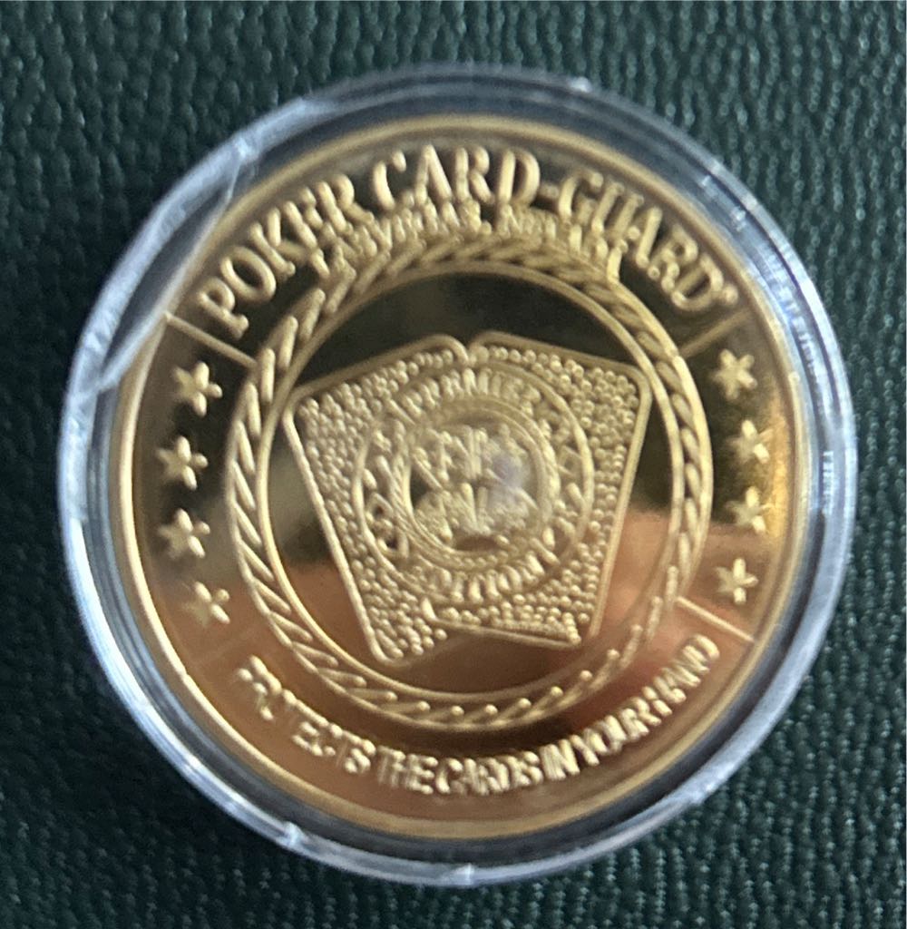Poker Gold Coin  coin collectible [Barcode 77348133059] - Main Image 2