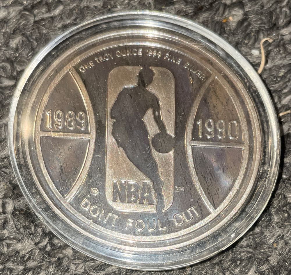 1989-1990 Chicago Bulls Michael Jordan Coin  coin collectible - Main Image 2