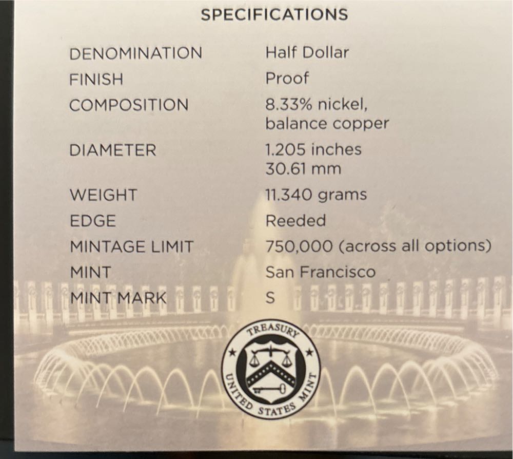 2024 Greatest Generation  PROOF Half Dollar Commemorative Coin  coin collectible [Barcode 704786561570] - Main Image 4
