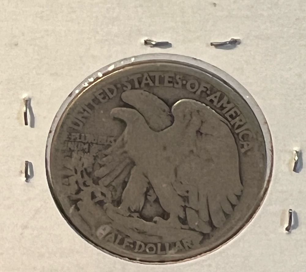 Walking Liberty Half Dollar 1923 S  coin collectible - Main Image 2