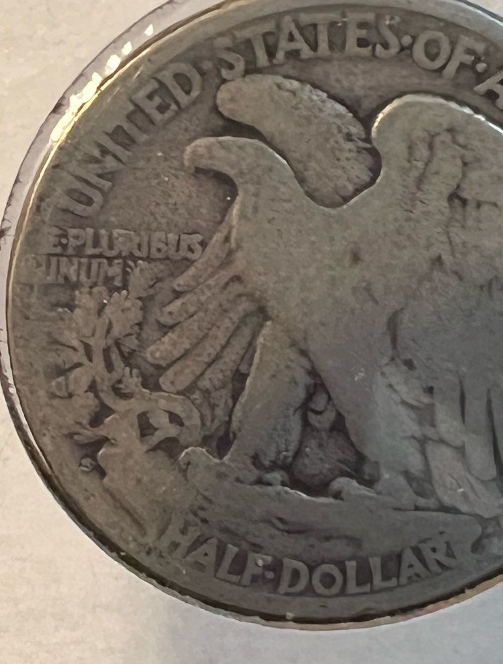 Walking Liberty Half Dollar 1923 S  coin collectible - Main Image 3