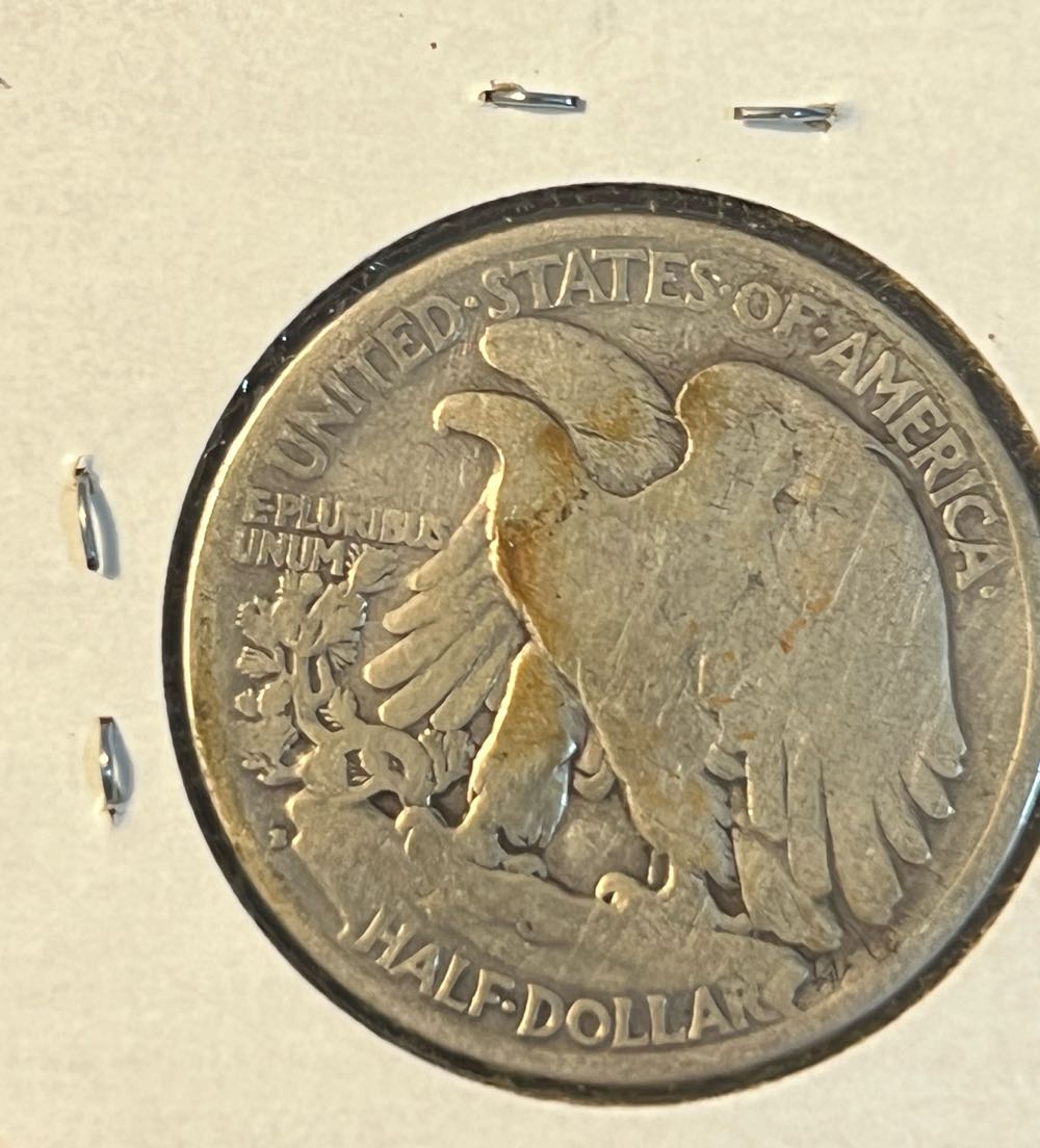 Walking Liberty Half Dollar 1927 S  coin collectible - Main Image 2