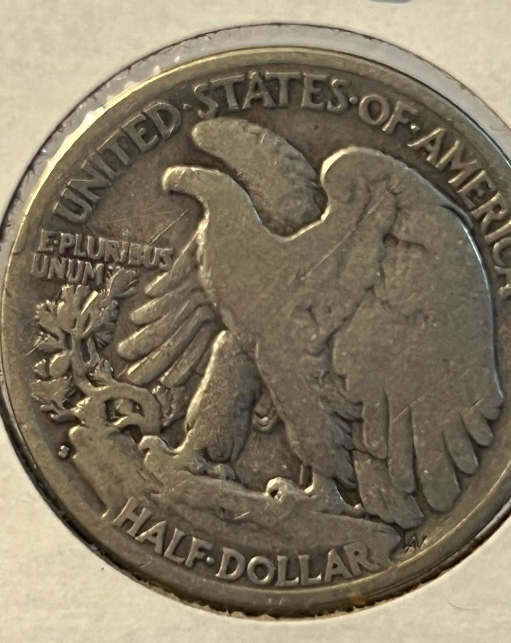 Walking Liberty Half Dollar 1933 S  coin collectible - Main Image 3