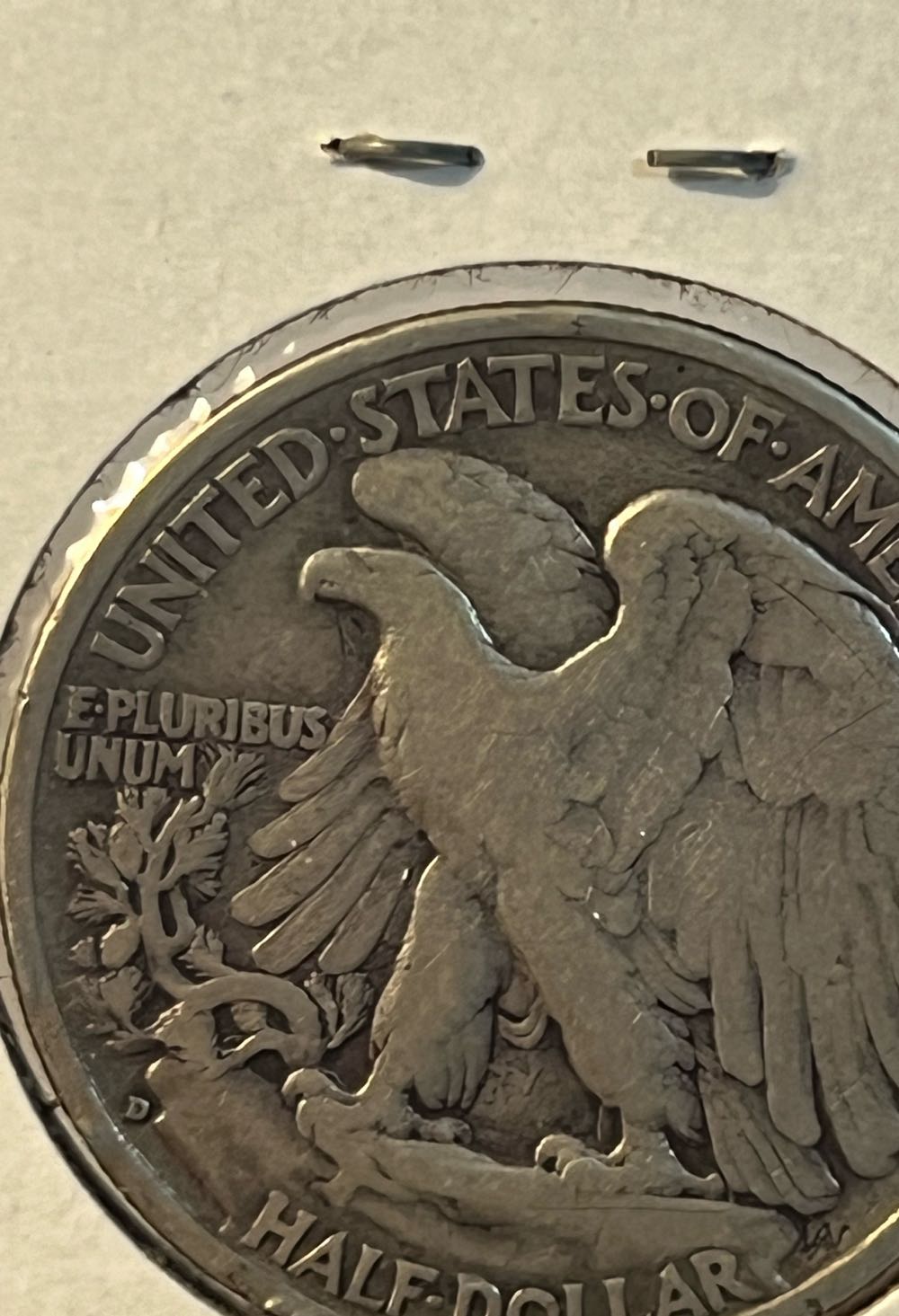 Walking Liberty Half Dollar 1936 D  coin collectible - Main Image 3