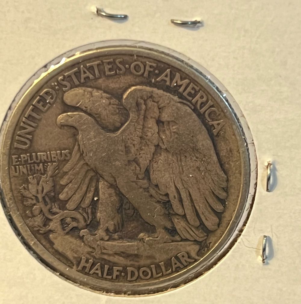 Walking Liberty Half Dollar 1937  coin collectible - Main Image 2