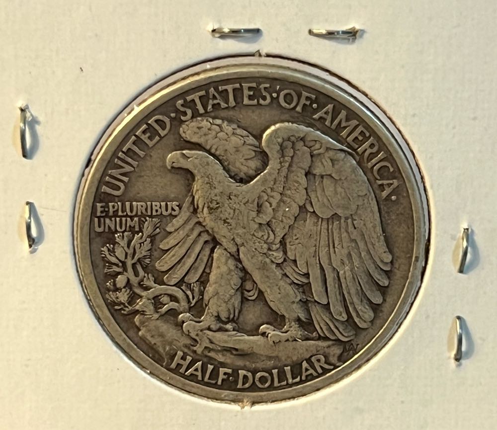 Walking Liberty Half Dollar 1947  coin collectible - Main Image 2