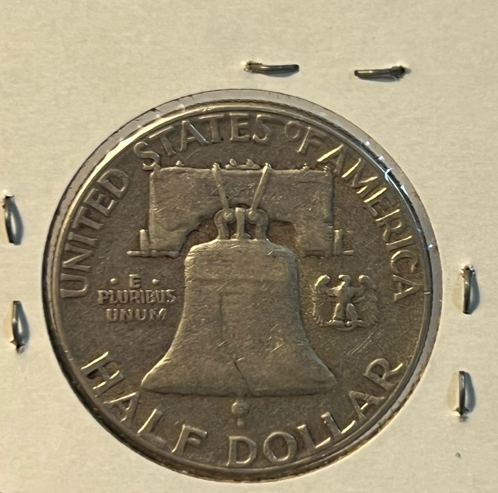 Franklin Half Dollar 1951  coin collectible - Main Image 2