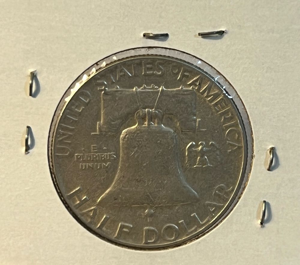 Franklin Half Dollar 1954  coin collectible - Main Image 2