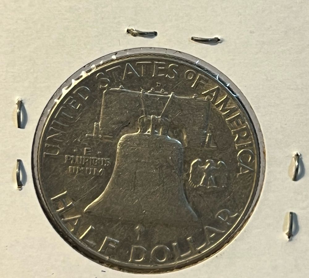 Franklin Half Dollar 1962  coin collectible - Main Image 2