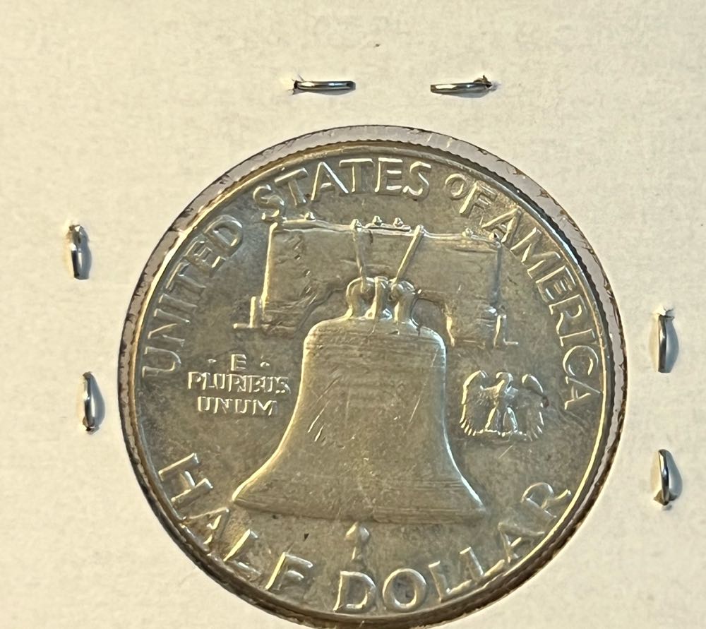 Franklin Half Dollar 1963  coin collectible - Main Image 2