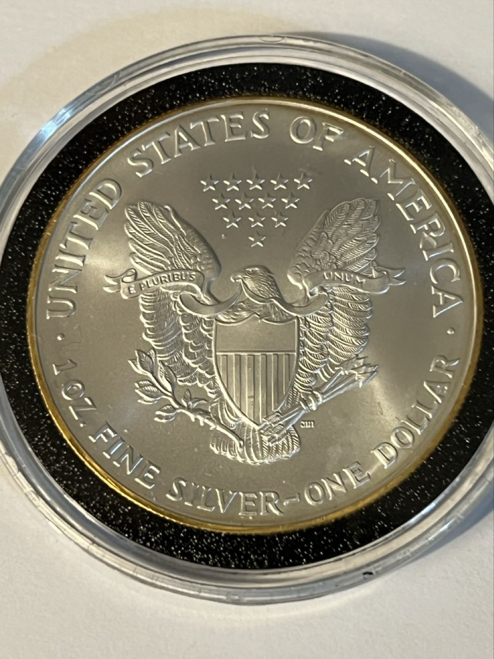 Silver American Eagle 2001  coin collectible - Main Image 2