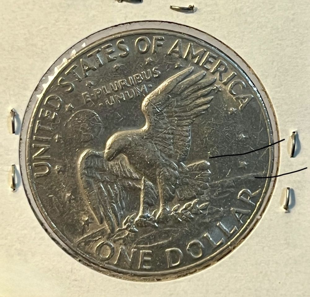 Eisenhower Dollar 1978  coin collectible - Main Image 2