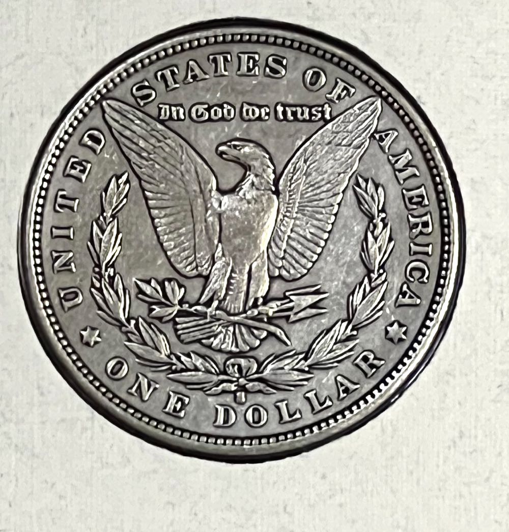 1881 S Morgan Silver Dollar   coin collectible - Main Image 2