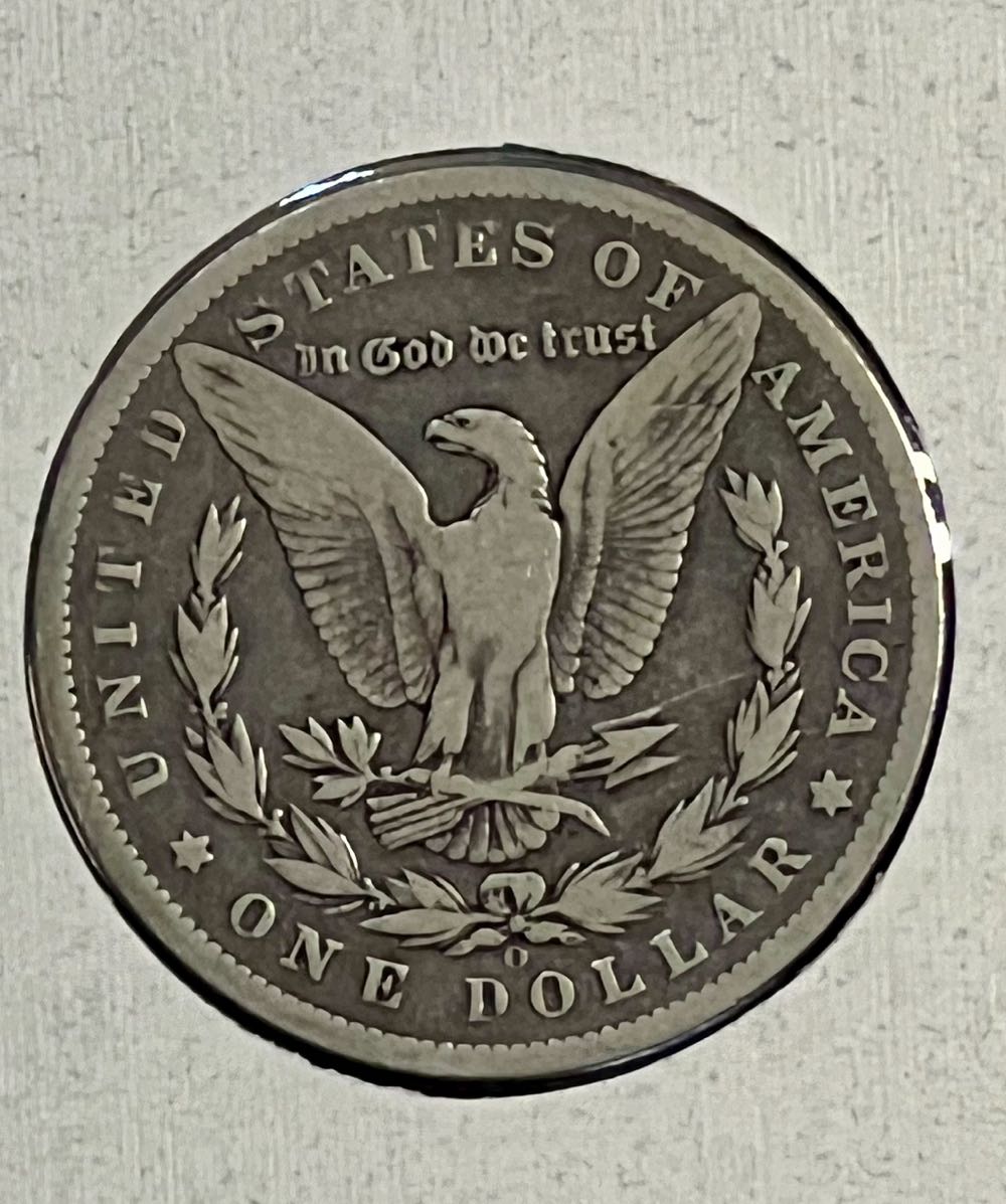 Morgan Silver Dollar 1886 O  coin collectible - Main Image 2