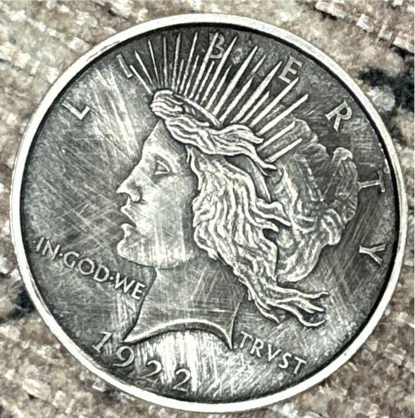 1922 Peace Dollar  coin collectible - Main Image 2