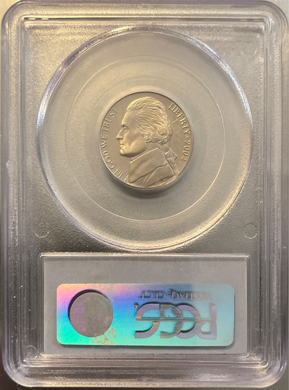 2004-S 5C, Peace Medal, DCAM  coin collectible - Main Image 2