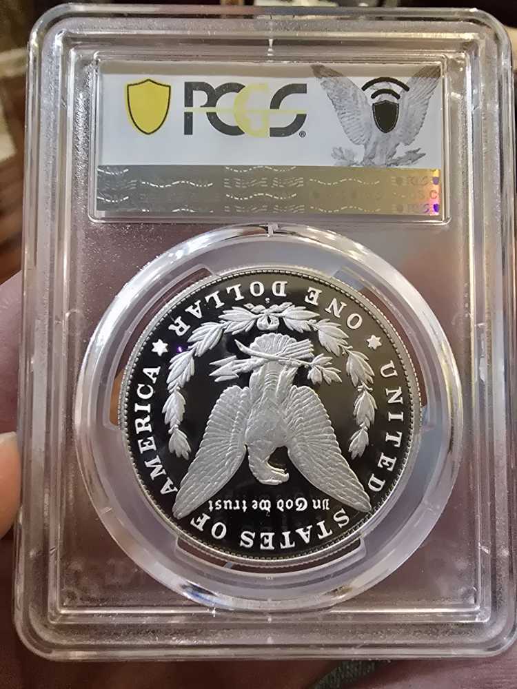 2023-S Morgan Silver Dollar PCGS PR70DCAM  coin collectible - Main Image 2