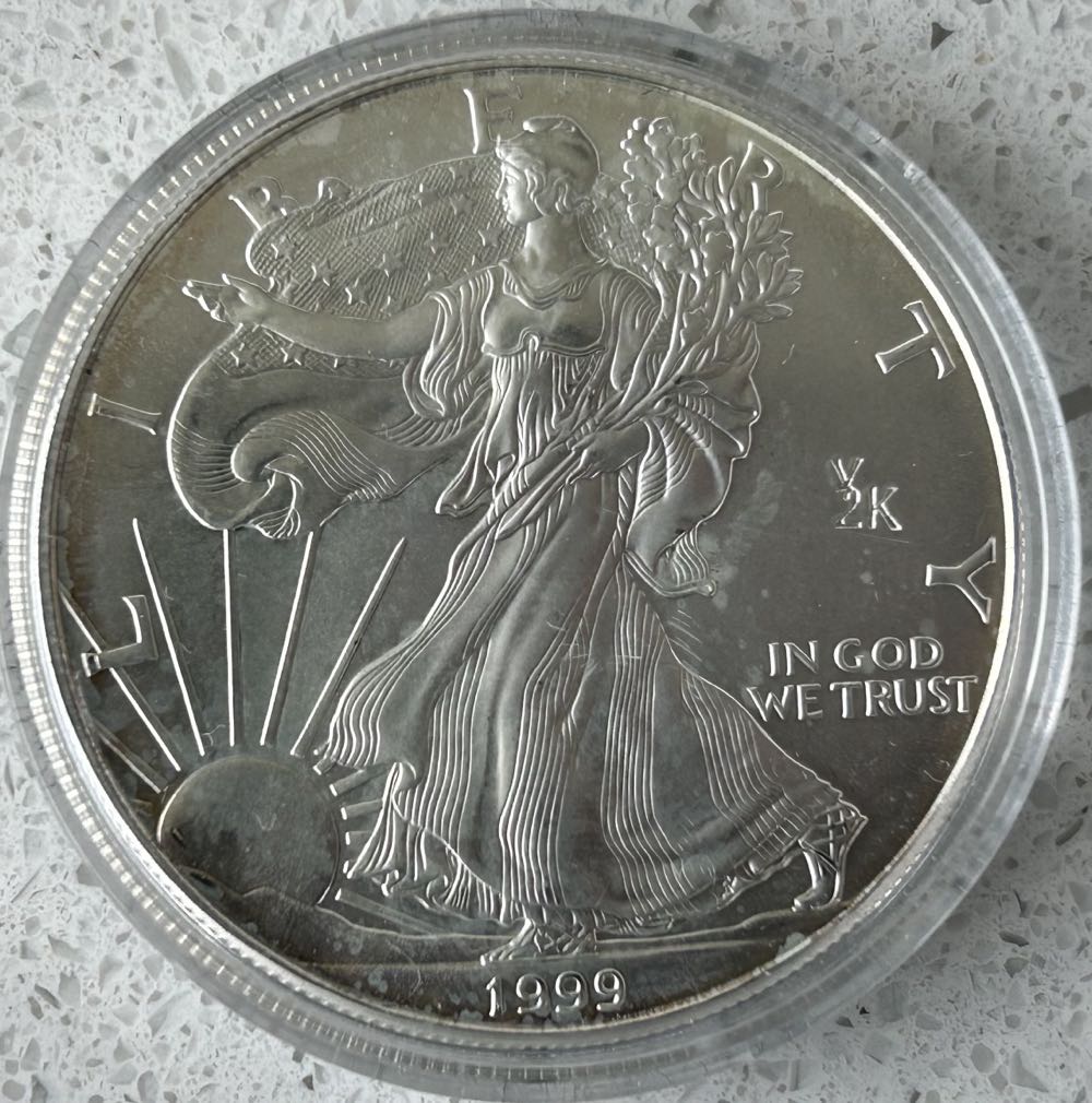 1999 Liberty Dollar - Y2K Privy  coin collectible - Main Image 1