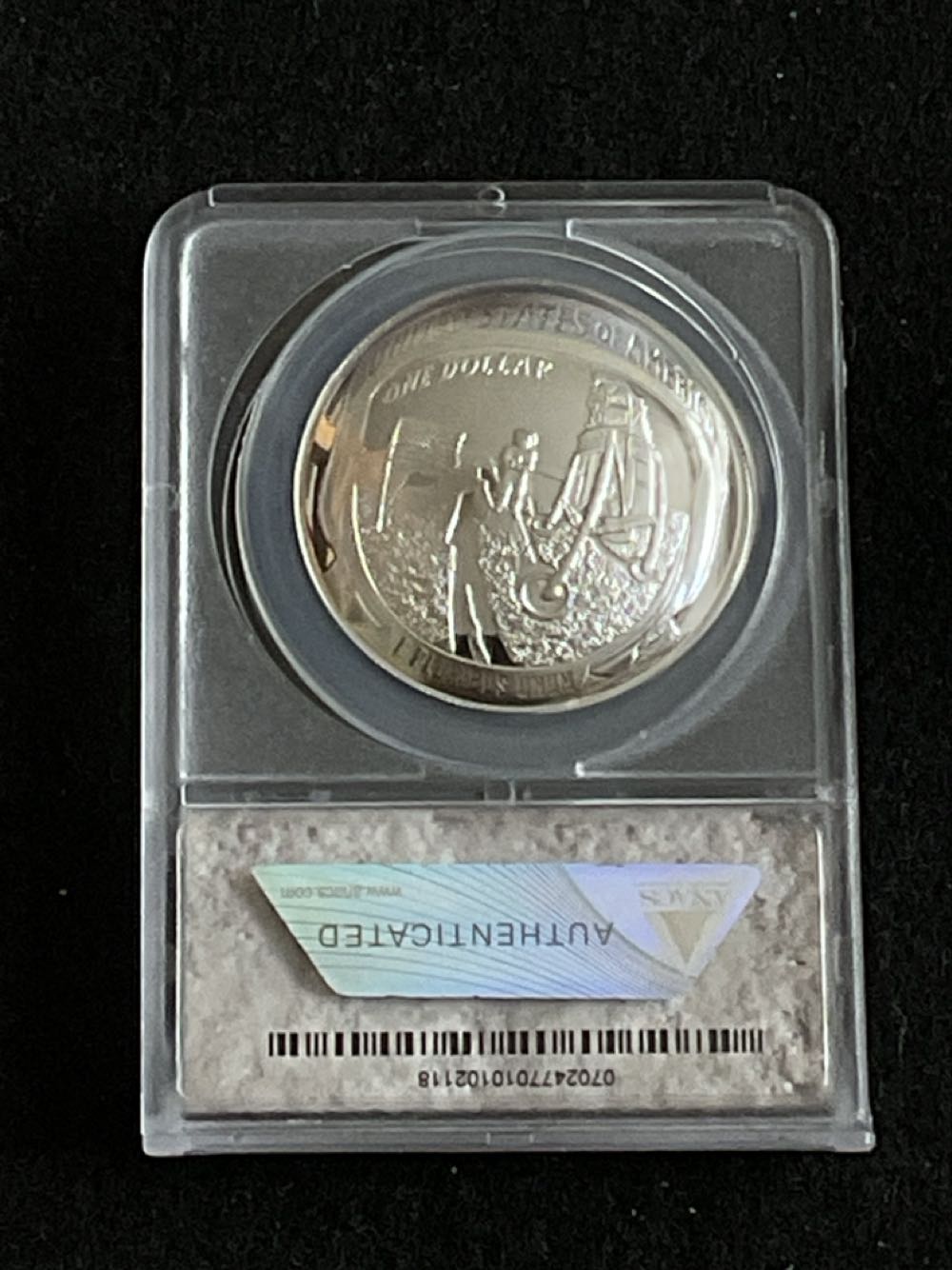 Apollo 11 50th Anniversary Inaugural Stike  coin collectible - Main Image 2