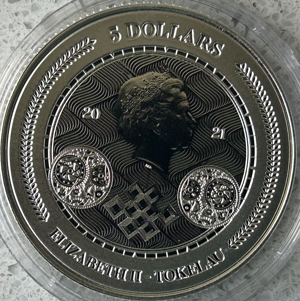 2021 Chronos Panta Rhei  coin collectible - Main Image 2