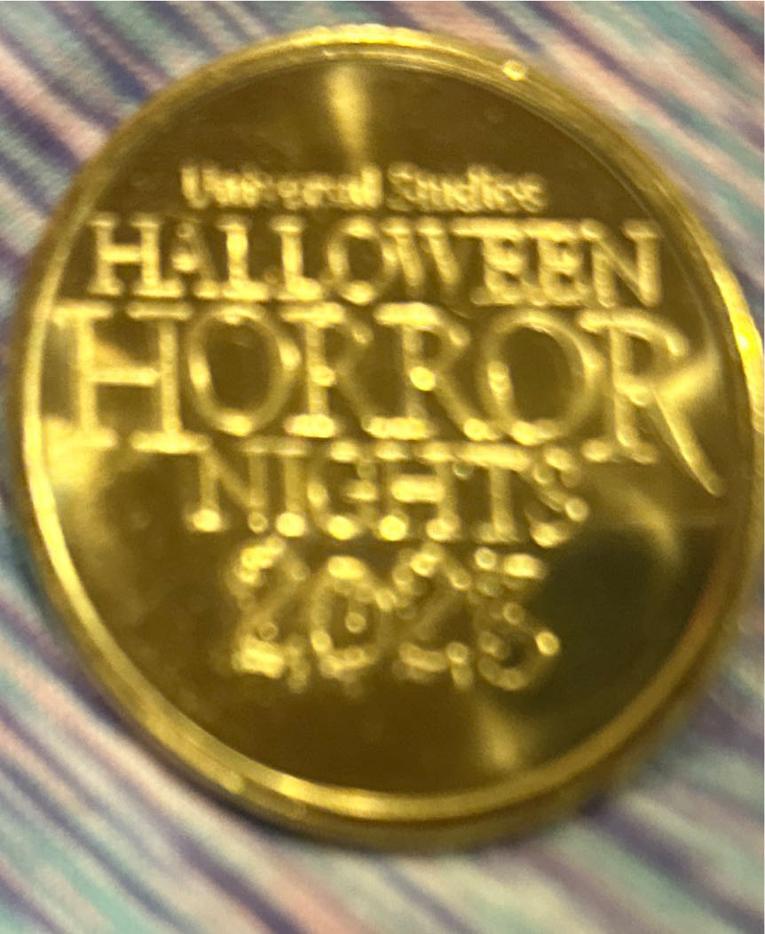 Universal Studios Halloween Horror Nights 2023 Scary Halloween  coin collectible - Main Image 2