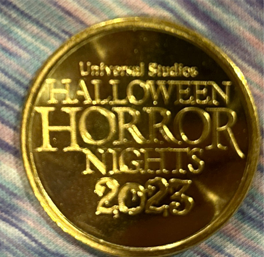 Universal Studios Halloween Horror Nights 2023 Vecna Stranger Things  coin collectible - Main Image 2