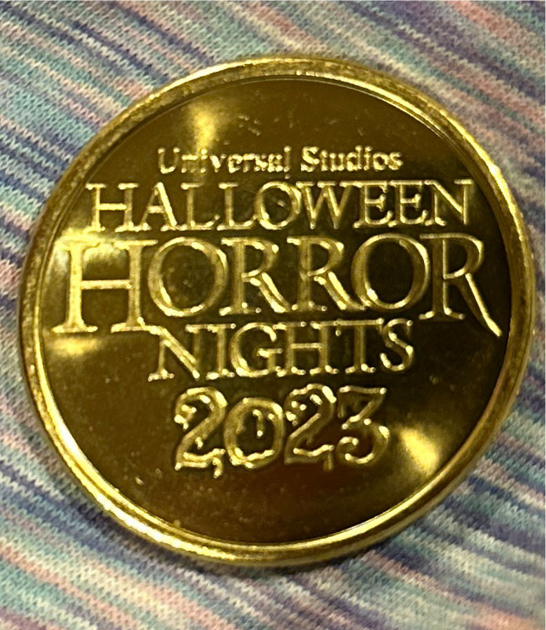 Universal Studios Halloween Horror Nights 2023 Chucky  coin collectible - Main Image 2