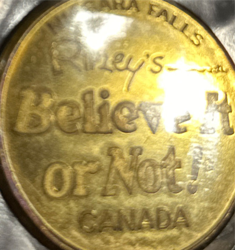 Ripley’s Belive It Or Not Niagra Falls Canada   coin collectible - Main Image 2