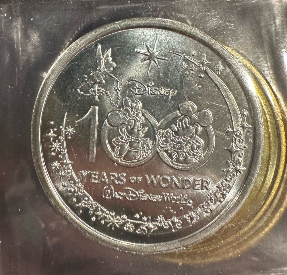 Disney’s 100 Years Of Wonder Medallion - Ariel & Flounder  coin collectible - Main Image 2