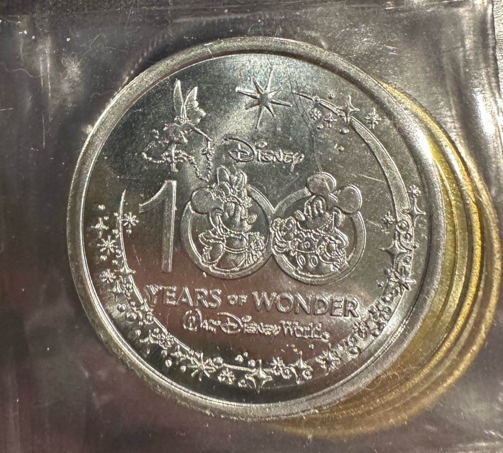 Disney’s 100 Years Of Wonder Medallion - Jack Skellington  coin collectible - Main Image 2