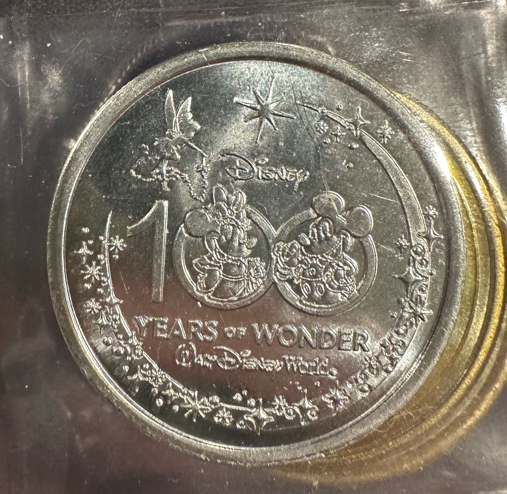 Disney’s 100 Years Of Wonder Medallion - Orange Bird  coin collectible - Main Image 2