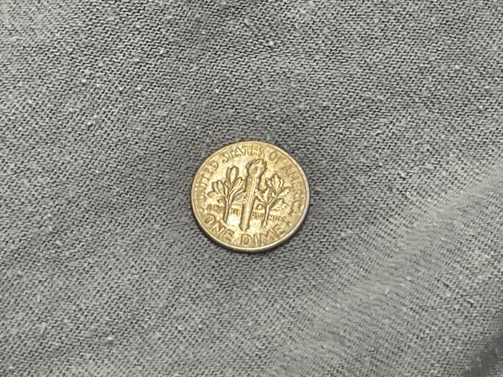 1957 Roosevelt Dime  coin collectible - Main Image 2