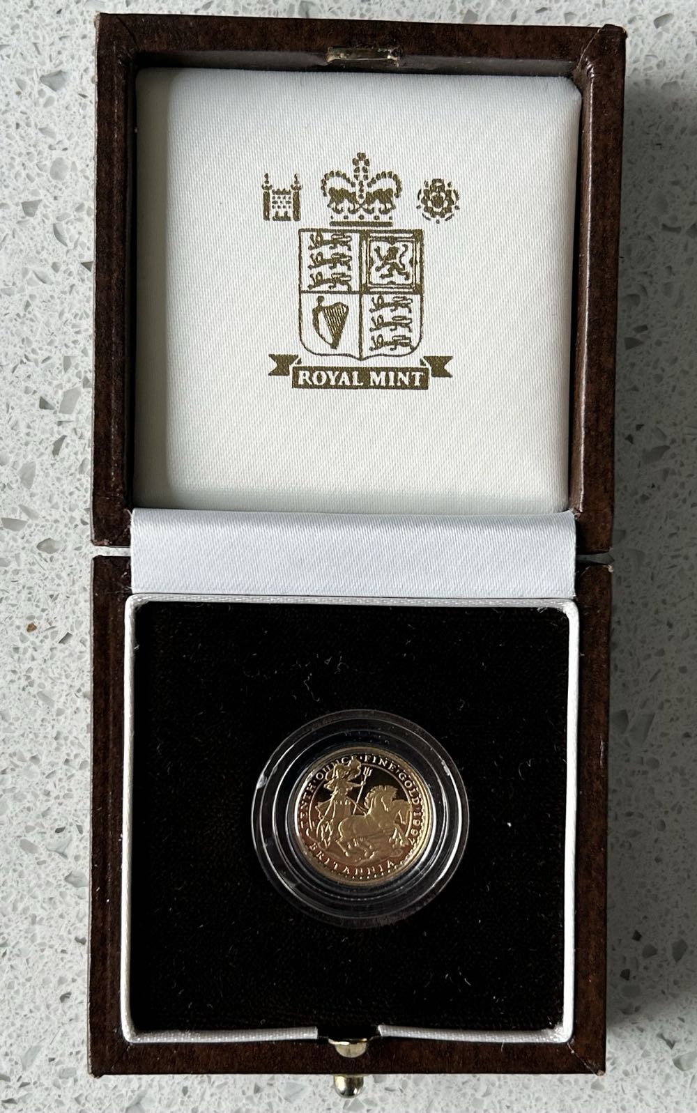 2018 Britannia - Proof 1/10th Gold  coin collectible - Main Image 3