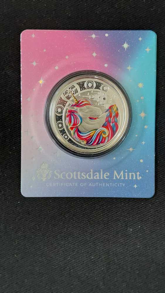 Rainbow Unicorn  coin collectible - Main Image 1