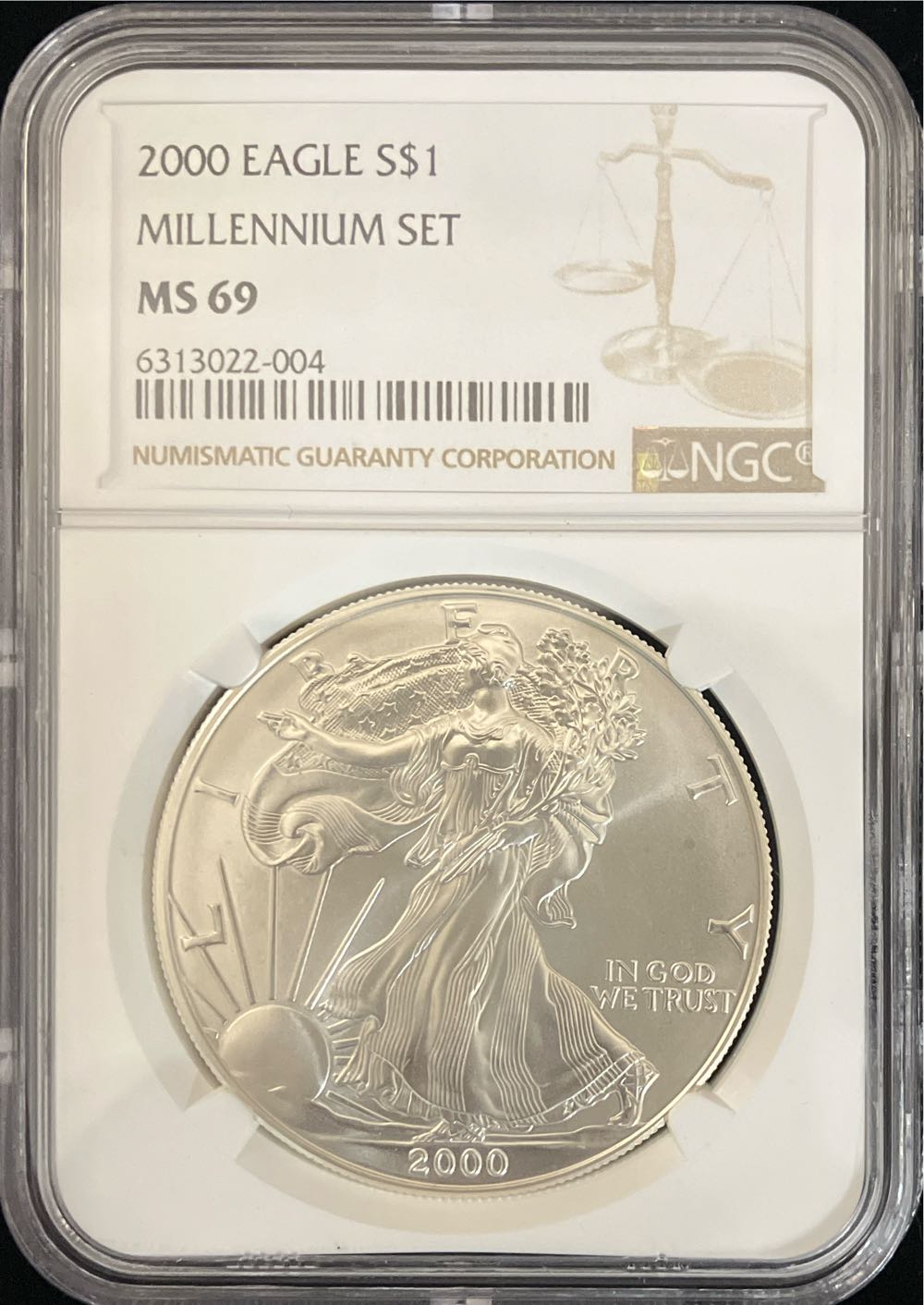 Silver American Eagle 1992