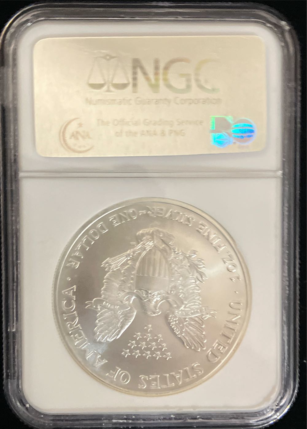 2003 Silver Eagle coin collectible - Main Image 2