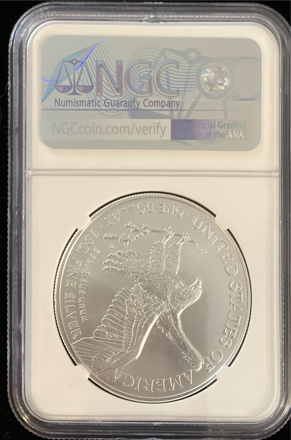 2023 Silver Eagle Proof  coin collectible - Main Image 2