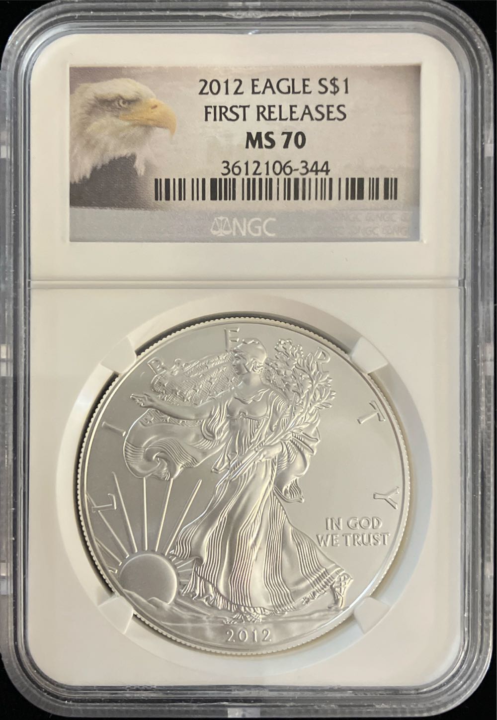 1986-W $5 St. Of Liberty PR69UC NGC